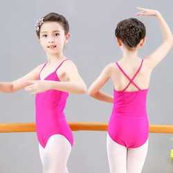 Children Ballerina Strap Ballet Dance Gymnastics Leotard for Girls Bodysuits Costume Dancing Clothes Dancer Clothing Wear