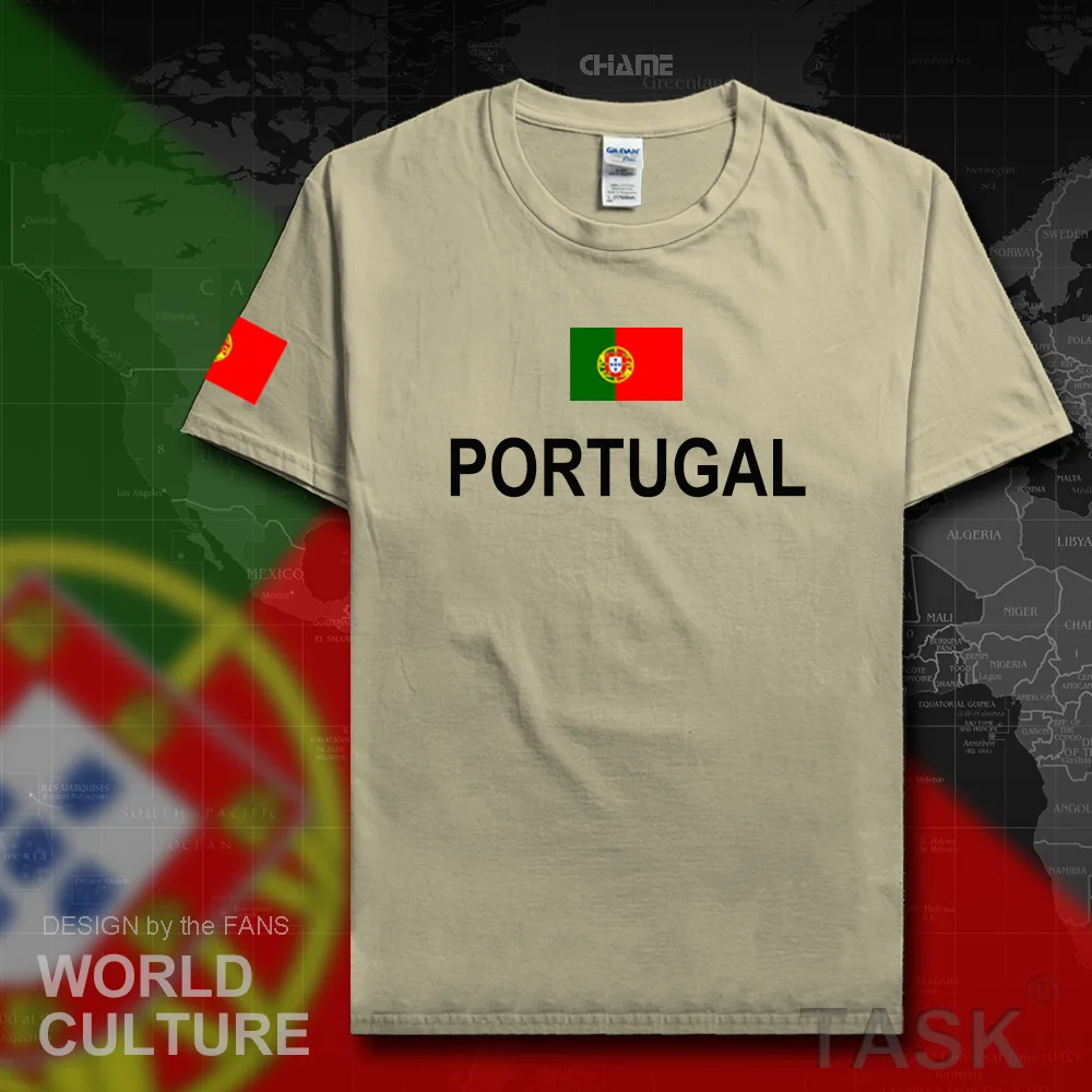 Portugal men t shirt fashion 2017 jersey Portuguese nation team cotton t-shirt meeting fitness clothing tees country flag PT