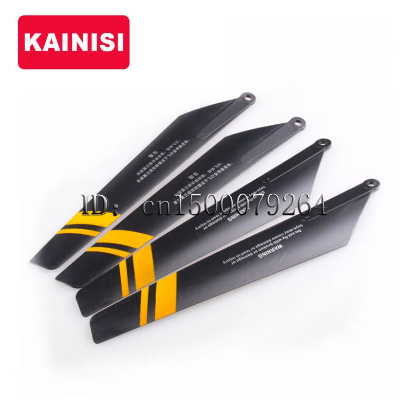 Free shipping 9101-02 main blades 2A +2 B main rotors propellers spare parts 80CM RC Helicopter DH9101 RC Helicopter Toy Parts