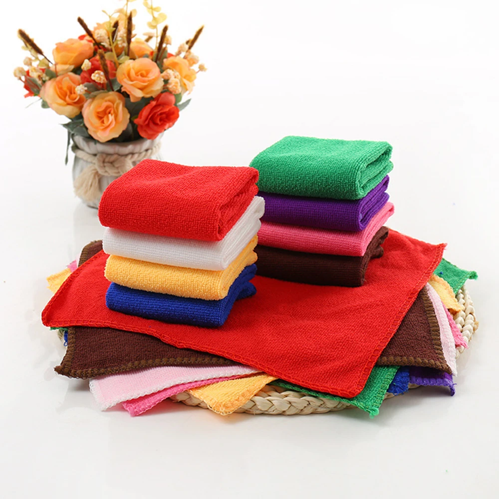 Microfiber Towel for Car Wash, Super Clean Towel, Nano, 25x25cm, New, High Quality, 50Pcs per Lot