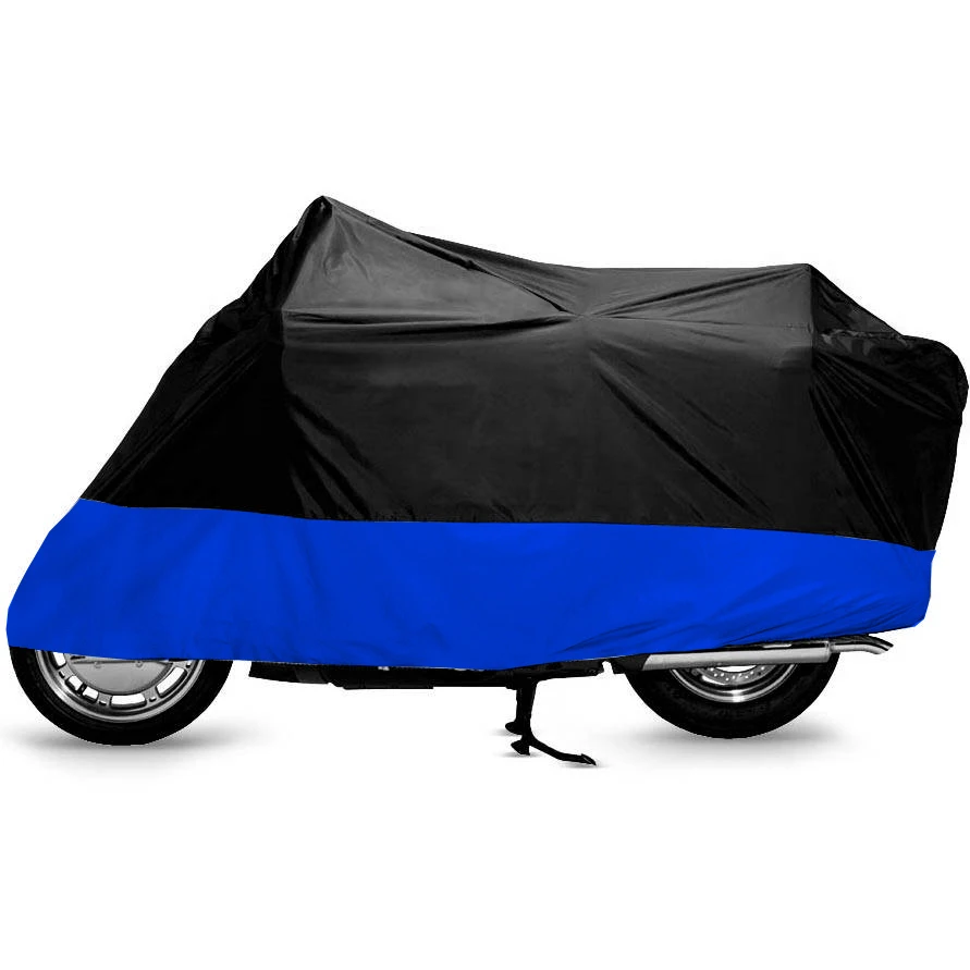 Bike cover motorcycle cover Black Blue