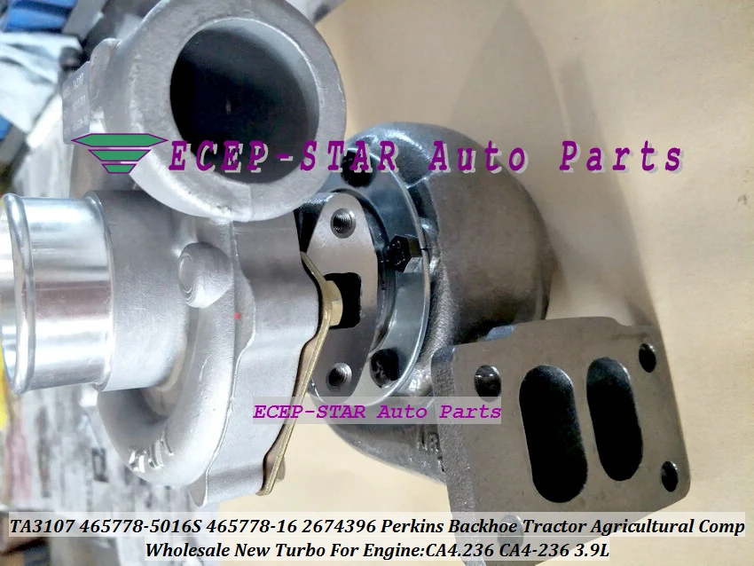 

TA3107 465778 465778-5016S 2674A396 2674396 465778-0016 Turbo For Perkins Backhoe Tractor Agricultural Comp CA4.236 CA4-236 3.9L