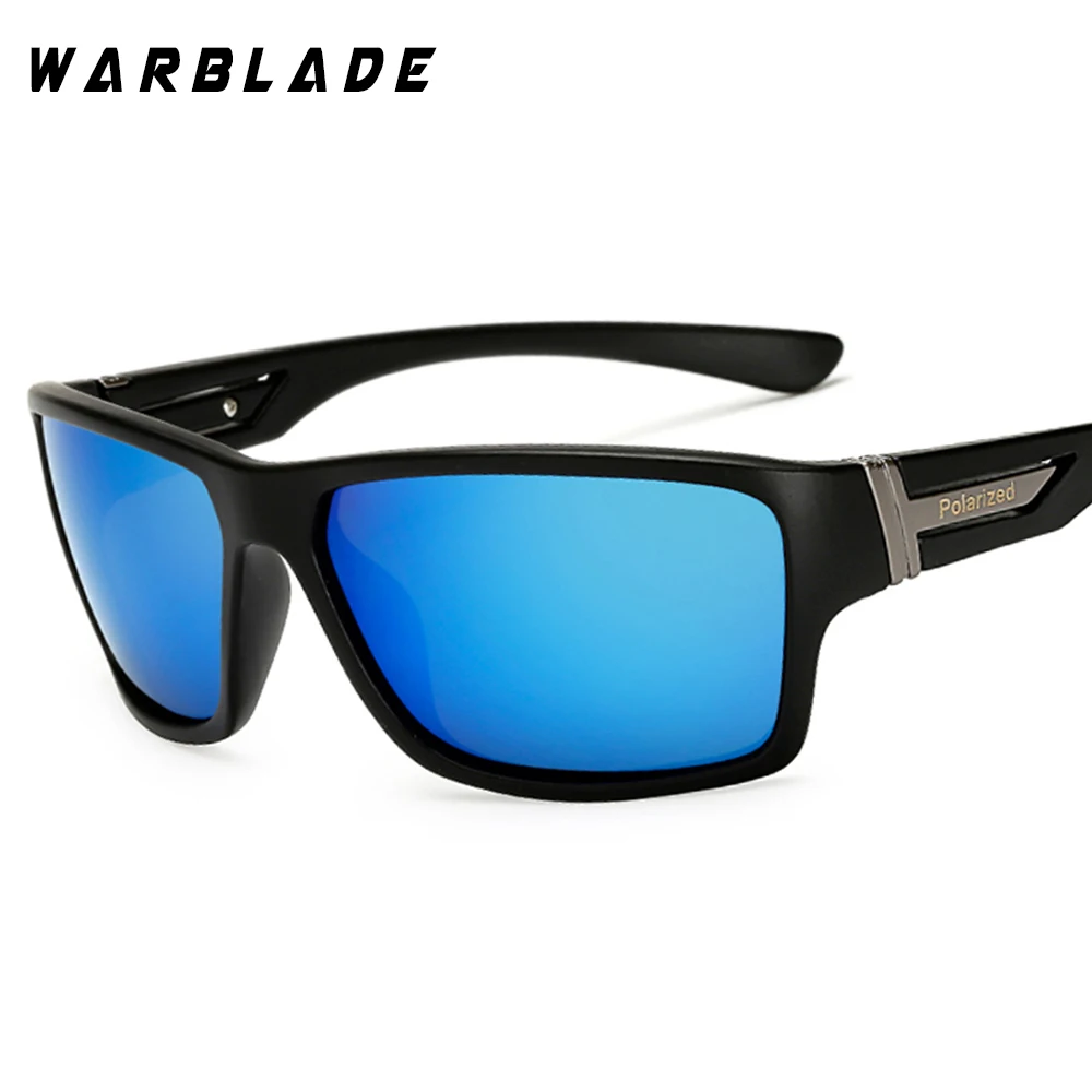 WarBLade Night Vision Sunglasses for Men UV400 Protection Night Driving Glasses Male HD Polarized Yellow Lens Sun Glasses W1821