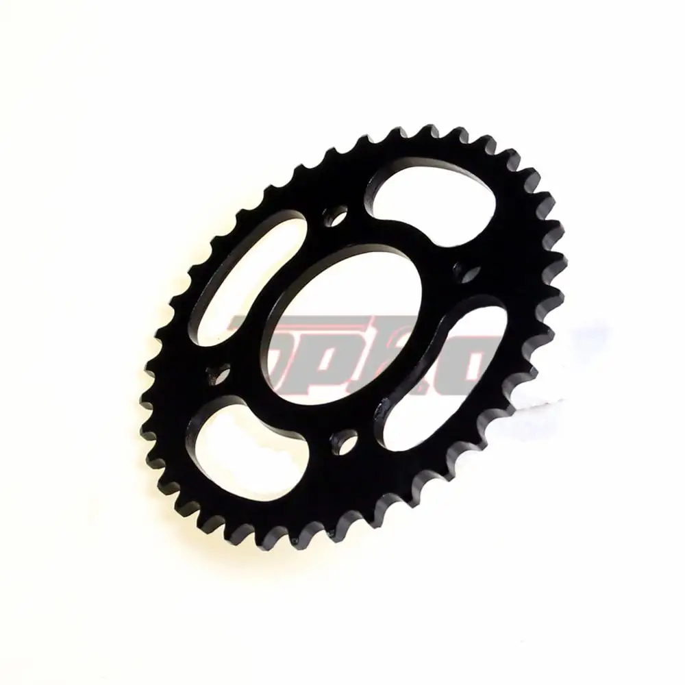 TDPRO 37T/41T/46T/56T Motorcycle Chain Sprockets Rear Back Sprocket Cog For 420/428/520 Chains 110cc 125cc 140cc Dirt Pit Bike