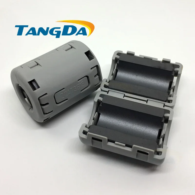 Tangda Ferrite cores clamp Ferrite join Channel-type suppressor Clip-on anti-interference ZCAT3513 ID 13mm shield W.