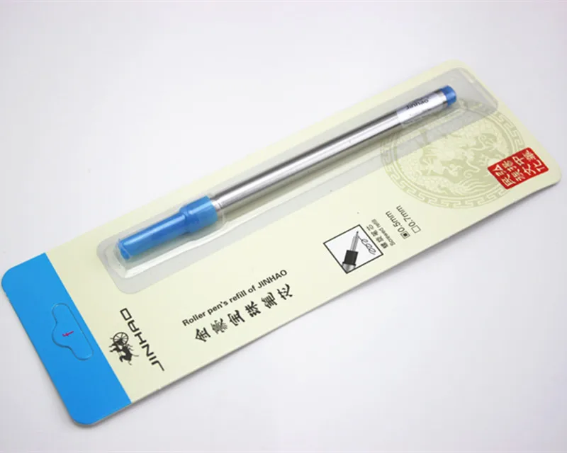 5 pcs/jinhao Metal Refills 0.5mm for Roller Ballpoint Pen Business Pen Ball Pen Refills Office School Supply Stationery
