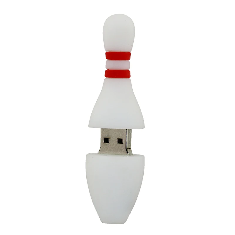Kapasitas Penuh Bola Bowling USB Flash Drive Pena Drive 64GB 32GB 16GB 8GB 4GB Penyimpanan Stik Memori USB 2.0 U Disk Flash Pendrive
