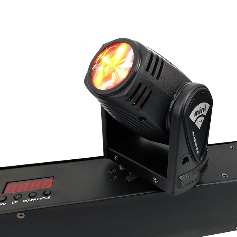 Imagem -02 - Moving Head Led Spot Light Rgbw Beam Cabeças 4x10w Barra de Iluminação Stage Lighting Effect Iluminação Profissional Stage dj Light Hot-sell