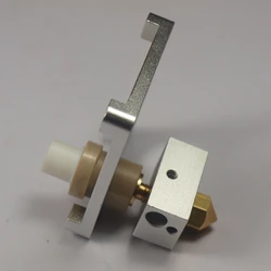 Ultimaker Original Hot end Pack With Heater Block +Peek Isolator+Hot End Isolator Tube+Holder 0.4mm/3mm