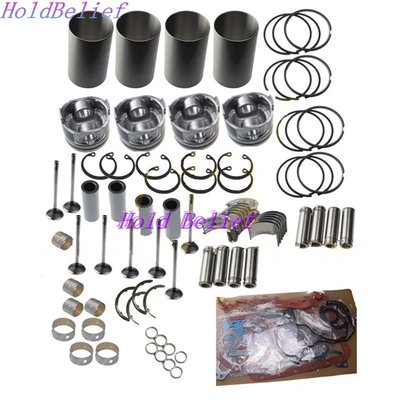 

4TNV106 Overhaul Rebuild Kit For Yanmar Engine For TAKEUCHI TL150 CTL80 MTL25 Loader