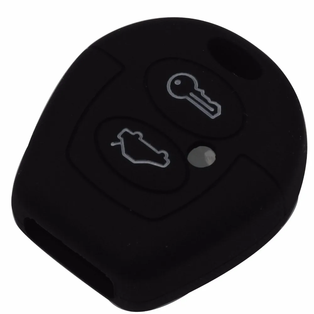 jingyuqin Key Case Cover For Seat Ibiza Leon Toledo Mii Altea Cordoba Arosa Alhambra Exeo FR Supercopa For VW Sharan 2 Button