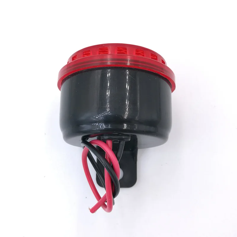 12V Alert siren horn security alarm indicator light strobe signal warning light lamp LED flashing light six sound airplane sound image 3