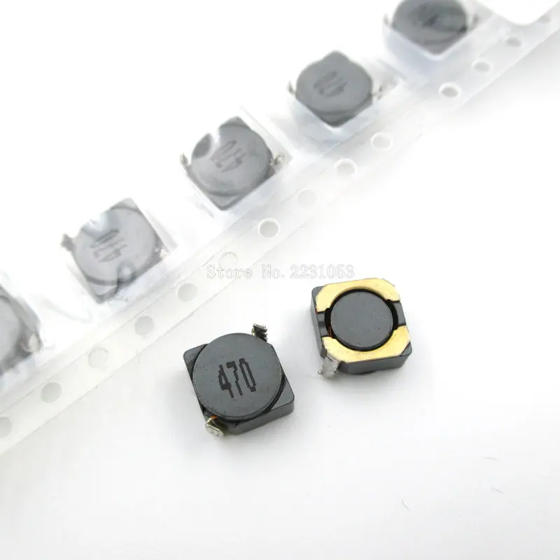 20PCS/LOT CDRH6D28  SMD Power Inductor 47uH 47uh 470 Shielded Inductor 7*7*3mm Inductance