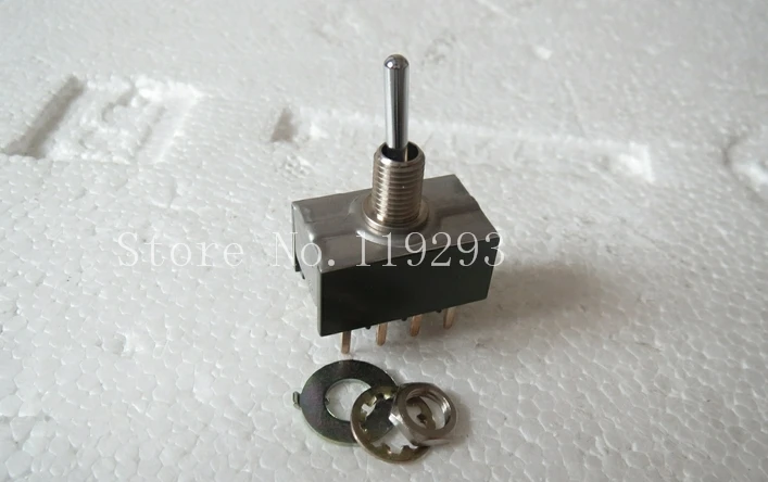 [BELLA]Japan's NKK M-2042 toggle switch 6A125VAC 12 feet 2 files Toggle Switch--10PCS/LOT