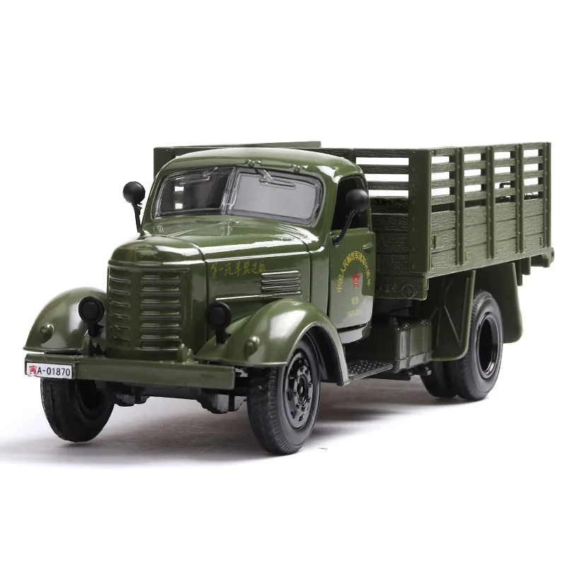 Sale 1:36 Military transport truck alloy model,simulation metal die-casting sound and light pull back model,free shipping