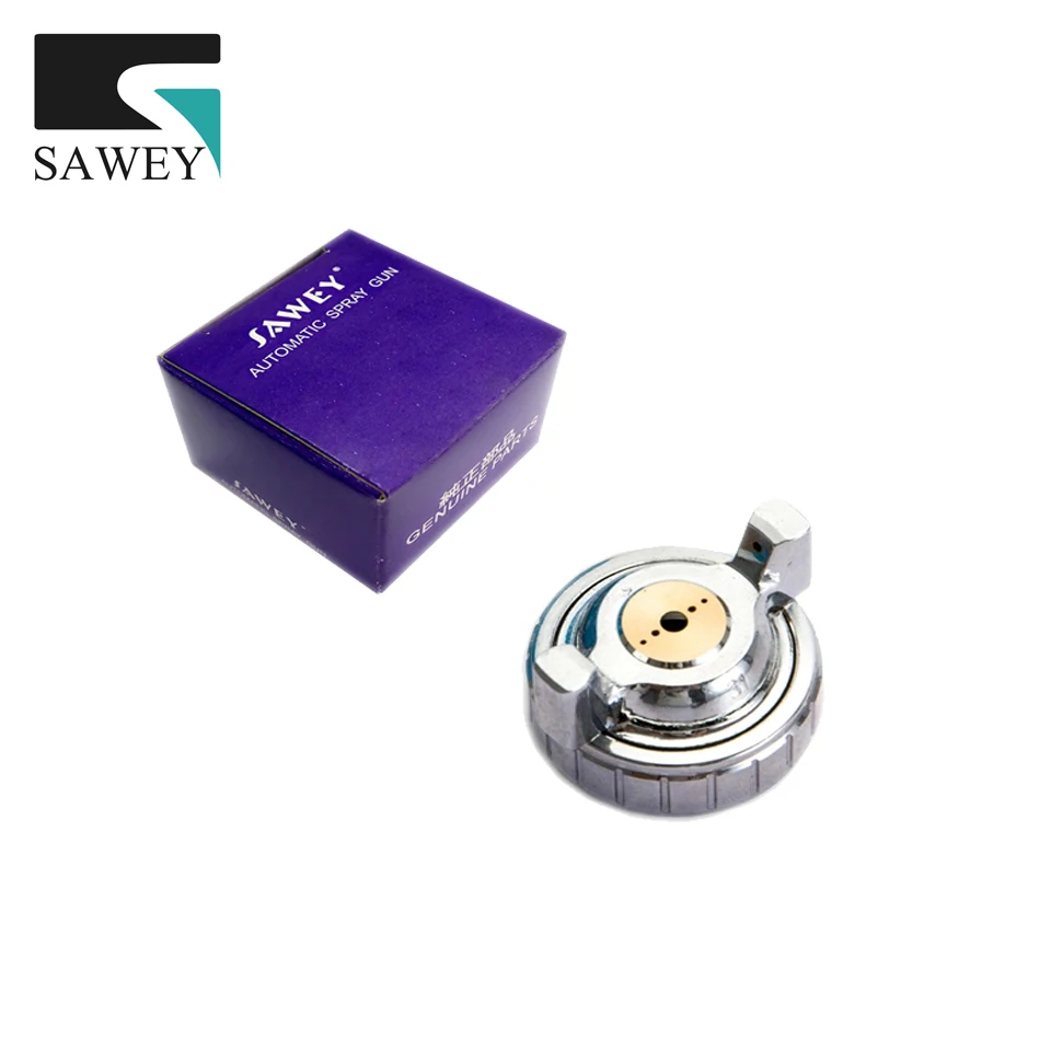 

SAWEY W-101 WA-101 Spray Gun Air Cap E2P / H2 / E1 / N1,Atomization Cap Hat, spare parts painting tool FREE SHIPPING