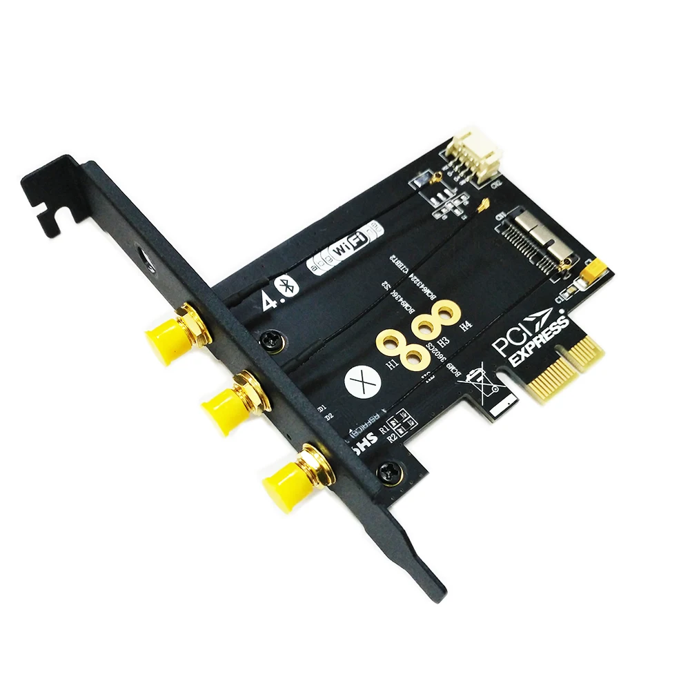 Broadcom BCM943602CS Desktop Dual Band 802.11 AC PCI-E Wi-Fi Bluetooth 4.0 WLAN CARD