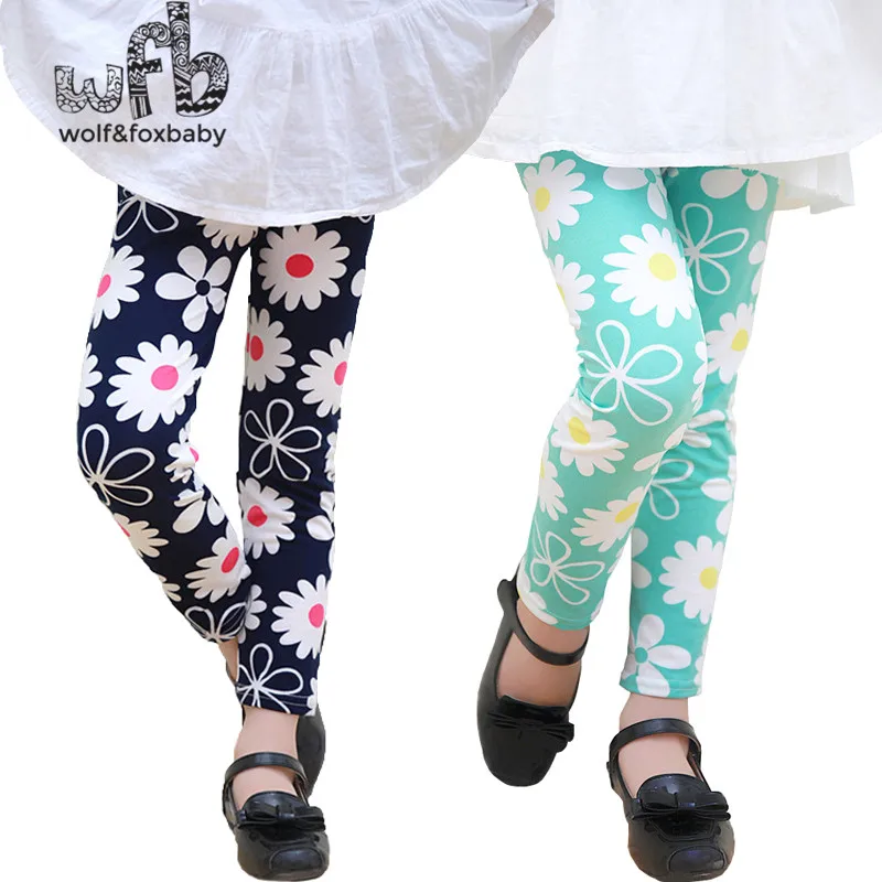 Retail 2-6years leggings thin cartoon printing mouse full-length children Kids infant Baby for spring autumn fall summer