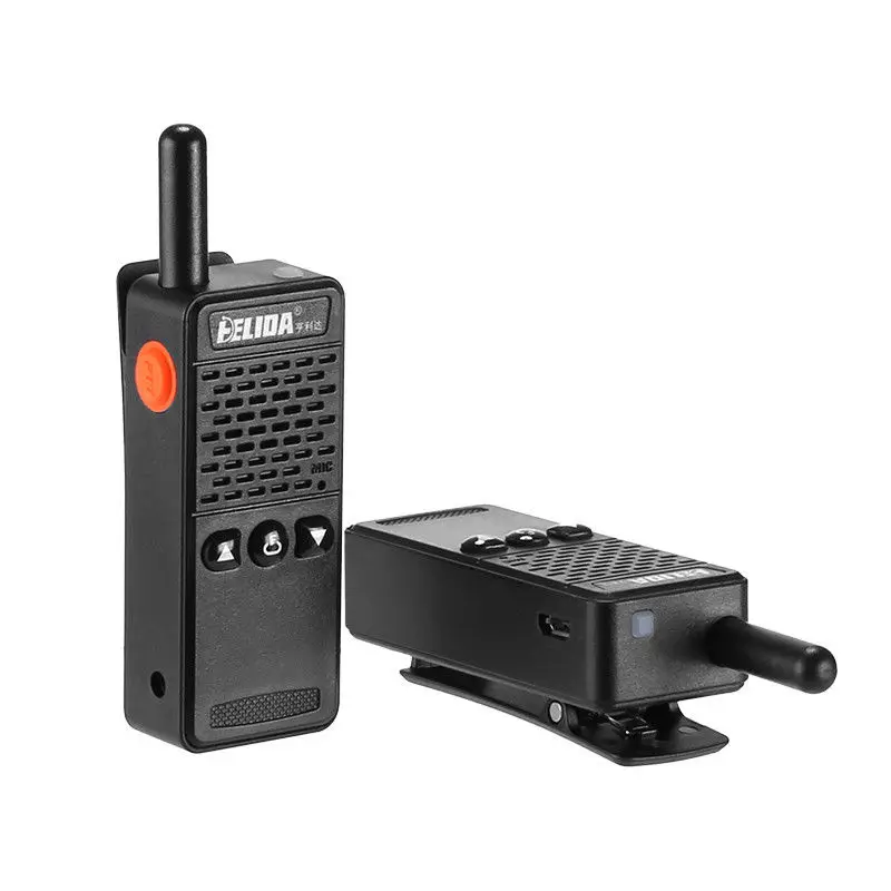 HELIDA-Walkie Talkie portátil, radio bidireccional, 400-520MHz,-MHz