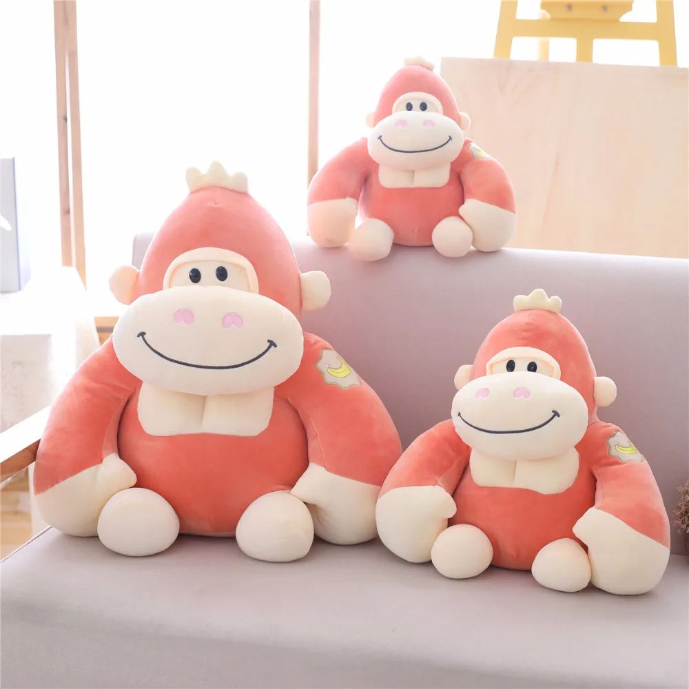 Soft Plush Simulation Gorilla Orangutan stuffed Doll Toys Birthday Gift Home Shop Decor