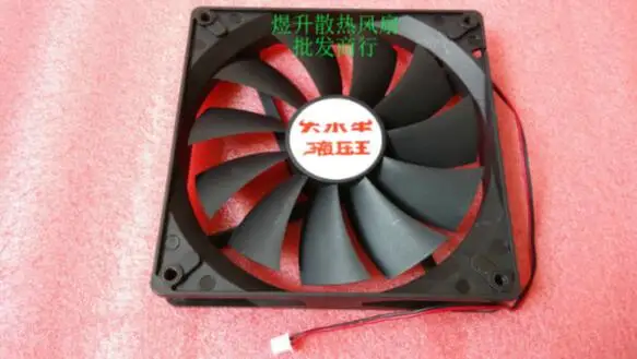

SM1425SL 14CM 140*140*25 12V 0.40A 2 wire large air cooling fan