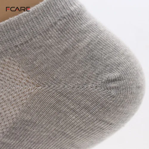 12PCS=6Pairs Extra plus Large size XXXL 43-48 EU summer thin mesh breathable combed cotton ankle short seamless men\'s boat socks