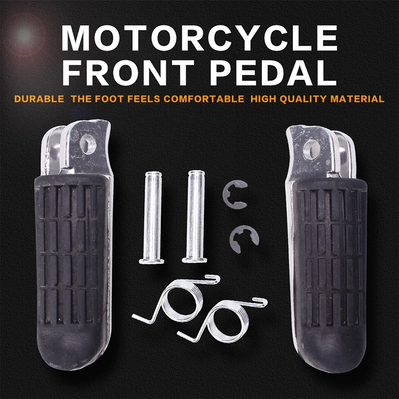 Front Footrests Foot Peg Rests for Honda CB400 1992-1998 CB-1 CBR1100XX CB250 Hornet 250 CB1300 Motorcycle Accessories