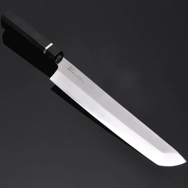 10.5inch Germany Stainless Steel High Quality Japanese Unagisaki Menkiri Udonkiri Sakimaru Takohiki Knife With Saya Sheath Cover