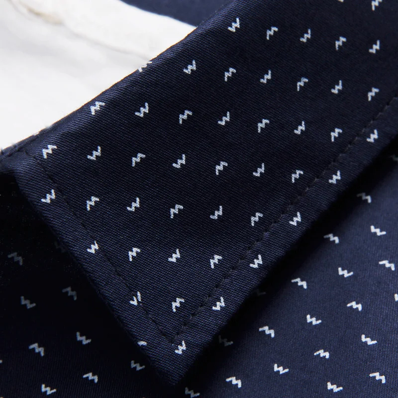 2018 New Men Long Sleeve Shirt Luxury Stylish Mens Printing Slim Fit Shirt Casual Shirts Mens Dress Shirts 5 Color Size:M-5XL
