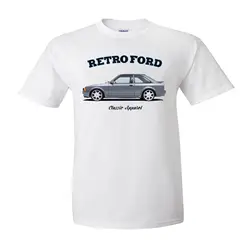 New Mens T-Shirt Summer Casual  American Car Fans Escort Mk4 T-Shirt. Retroclassic Car. Rs Turbo. Modified. Xr3I. Design Shirts