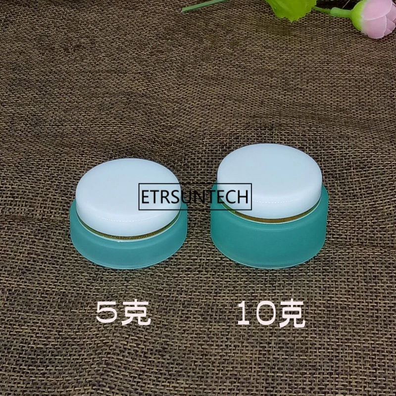 

5g 10g Mini Cosmetic Portable Empty Cream Jar Pot Eyeshadow Makeup Cosmetic Container F1908