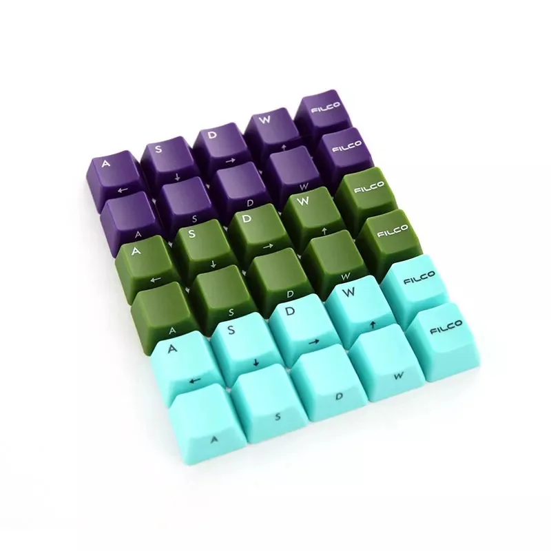 

ESC WASD Keycaps Yellow Green Purple Blue Pink Red Color Side Letter Key Caps For Filco Mechanical Keyboard