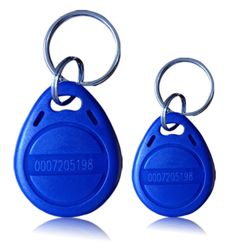 1000pcs/lot 13.56Mhz RFID Tags colorful key tag F08 Fudan M1 RFID keyfob