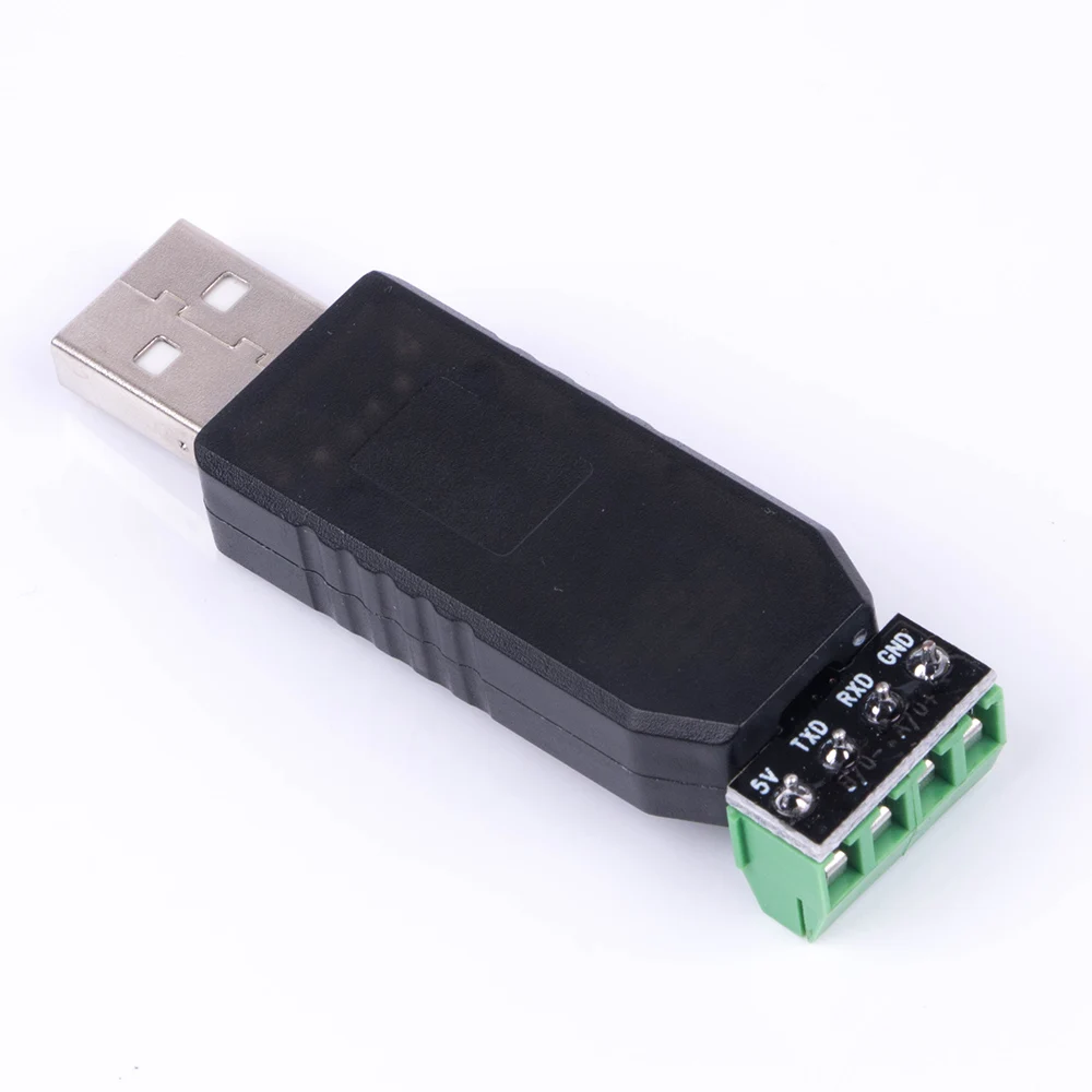 USB 2.0 RS 232 RS232 Converter Adapter Cable 4 Pin Serial Port FTDI Chip TX RX GND VCC 5V Module Support Win10/8/Vista/Android