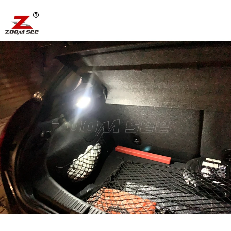 10pc x Canbus Error Free For 2000-2017 Fiat Punto 188 199 LED bulb Interior Reading dome Map Ceiling Light Kit