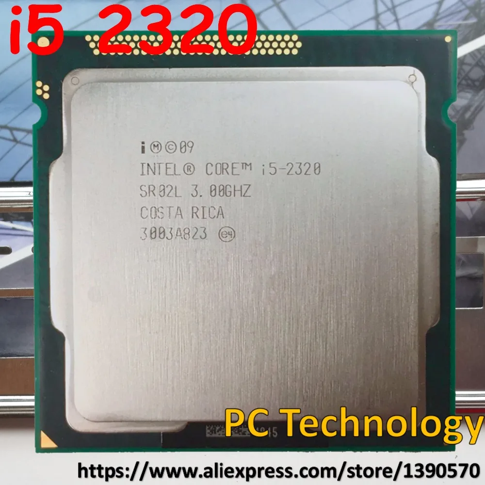 Original Intel CORE Processor i5-2320 CPU 3.0GHz  6M LGA1155 95W desktop Quad-Core Free shipping ship out within 1 day