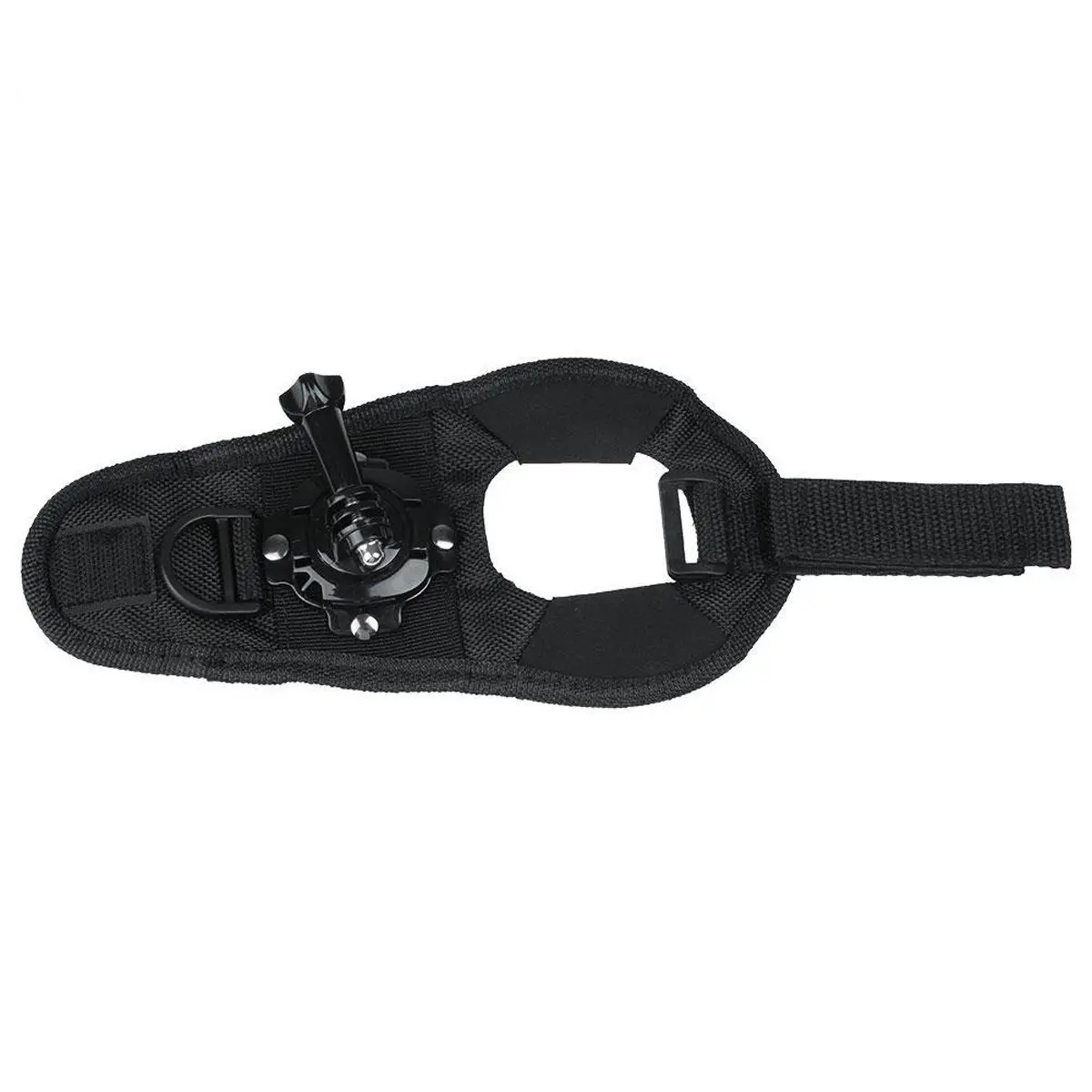 สายคล้องข้อมือเข็มขัด Band Mount ผู้ถือขี่สำหรับ GoPro Hero 1 2 3 3 + 4 กล้องสีดำกีฬา