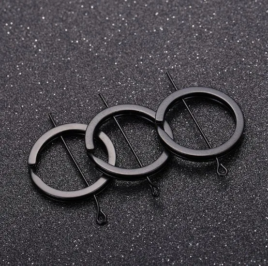 100pcs/lot 25mm 30mm Black Keyring Split Ring (Never Fade) Key Rings For Bag Keychain Diy Jewelry Making Sleutelhanger Key Ring