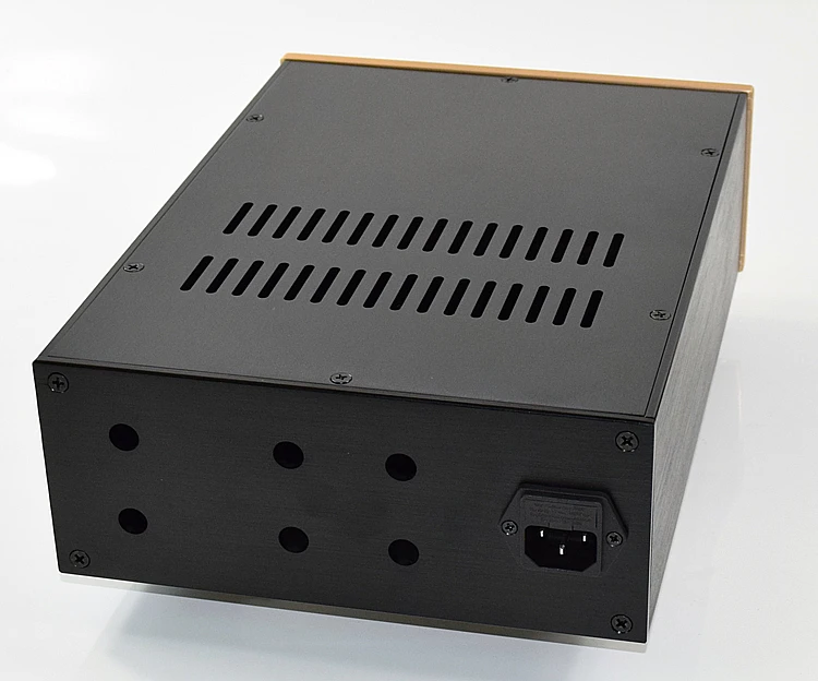 WA125 Full Aluminum chassis/Pre-amplifier chassis/DAC chassis/amplifier enclosure/case/ amp chassis /Box (222*91*308mm)