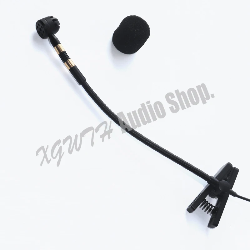 Pro Saxophone Violin Erhu Flute Gourd and Other Musical Instrument Condenser Microphone for Sennheiser Wireless Mic System