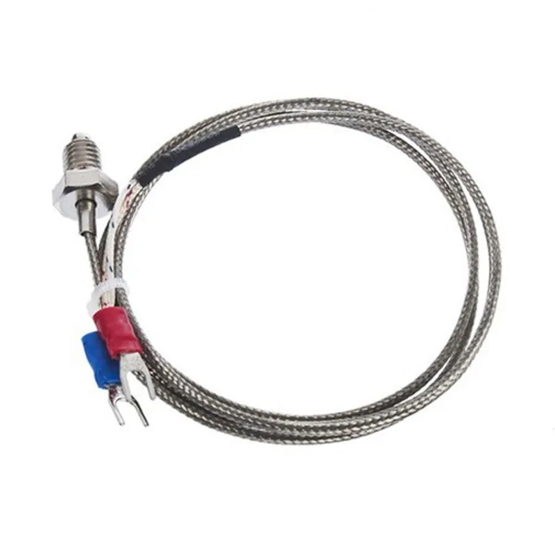 2 M (6.6ft) K Sensor Tipe Sekrup Thermocouple Probe Temperature Controller Dropshipping TK0375
