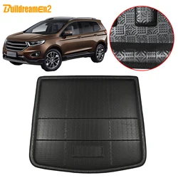 Buildreamen2 For Ford Edge Endura Car Tail Trunk Mat Floor Tray Boot Liner Carpet Cargo Mud Protector Pad 2015 2016 2017 2018