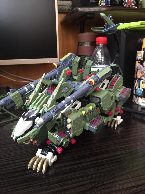 BT 1/72 ZOIDS Liger Zero Panzer Assembled model Anime Action Figure Birthday Christmas gift image 4
