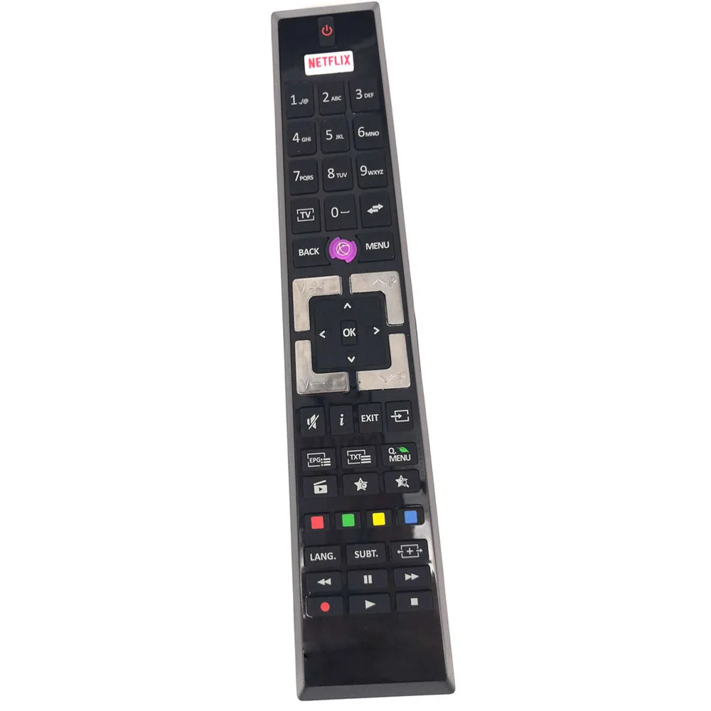 New Replace RCA4995 For TENSAI TV Telefunken /Specific Edenwood TV Remote Control TE43404G37Z2P TE32287B35T LED TV NETFLIX