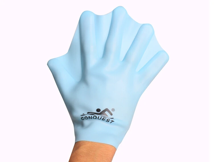 

Silicone paddle palm webbed gloves swim, adult swim essential to improve the swimming speed diving gloves