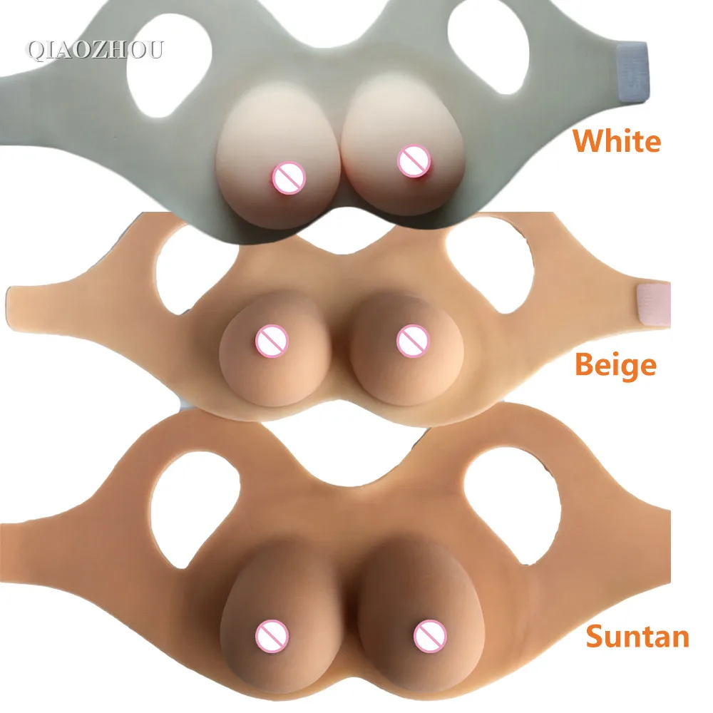 E cup queen cd sexy silicone breast forms with straps realistic woman crossdressing fake boobs