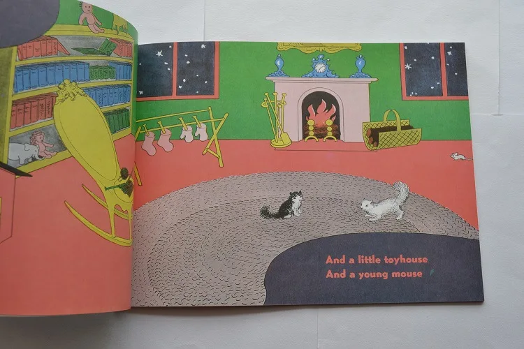 Goodnight Moon الإنجليزية كتاب مصور للأطفال القصص المصورة الوالدين والأطفال قراءة libro de chicos