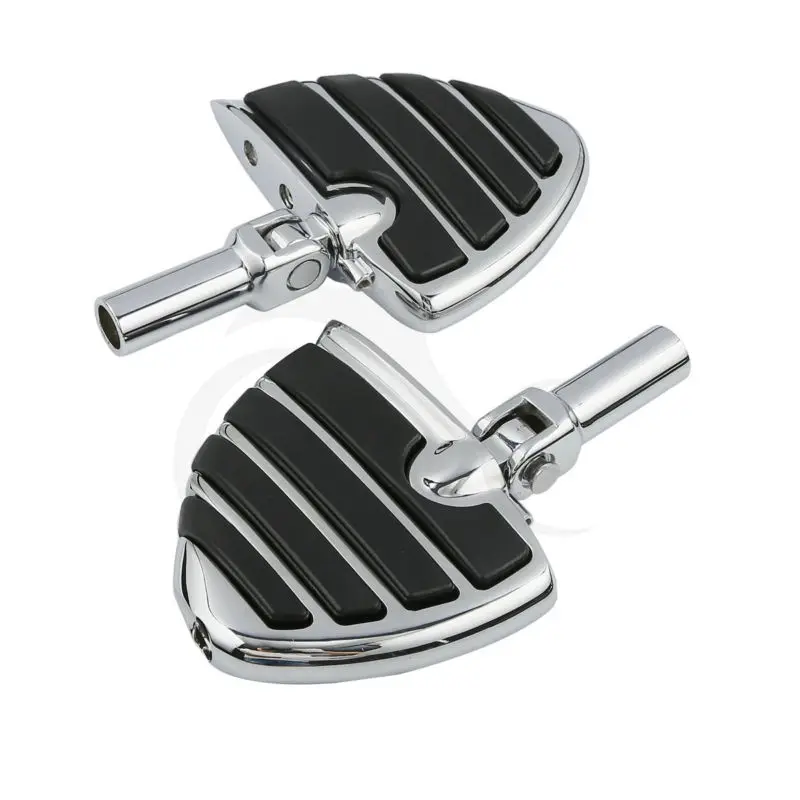 

Wing Style Male Mount Footrests Pegs Fit For Harley Slim FLS 12-17 FLSTSB 08-11