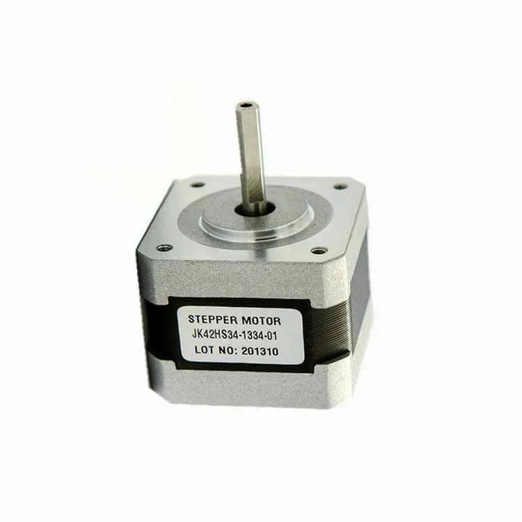 NEMA17 1.8deg 42mm 2 Phase Hybrid 42BYG Stepper Motor shaft with flat 2.8V 1.33A 42HS34-1334-01 2.6Kg.cm 4leads 3D printer motor