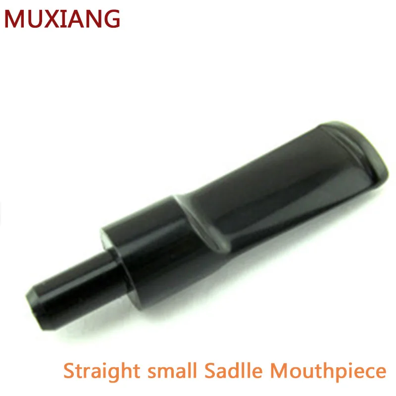 

MUXIANG Smoking Pipe Accessories Straight Small Saddle 3mm Filter Tobacco Pipe Mouthpiece with Filter be0036